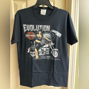 New VINTAGE Harley Davidson T.SHIRT SZ S